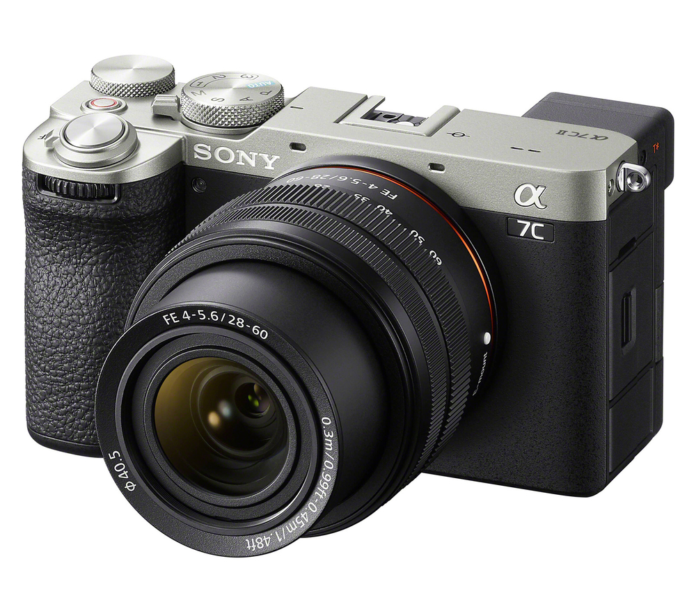 Фотоаппарат беззеркальный Sony a7C II Kit 28-60mm, серебристый