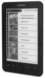 Электронная книга Digma R654 Black