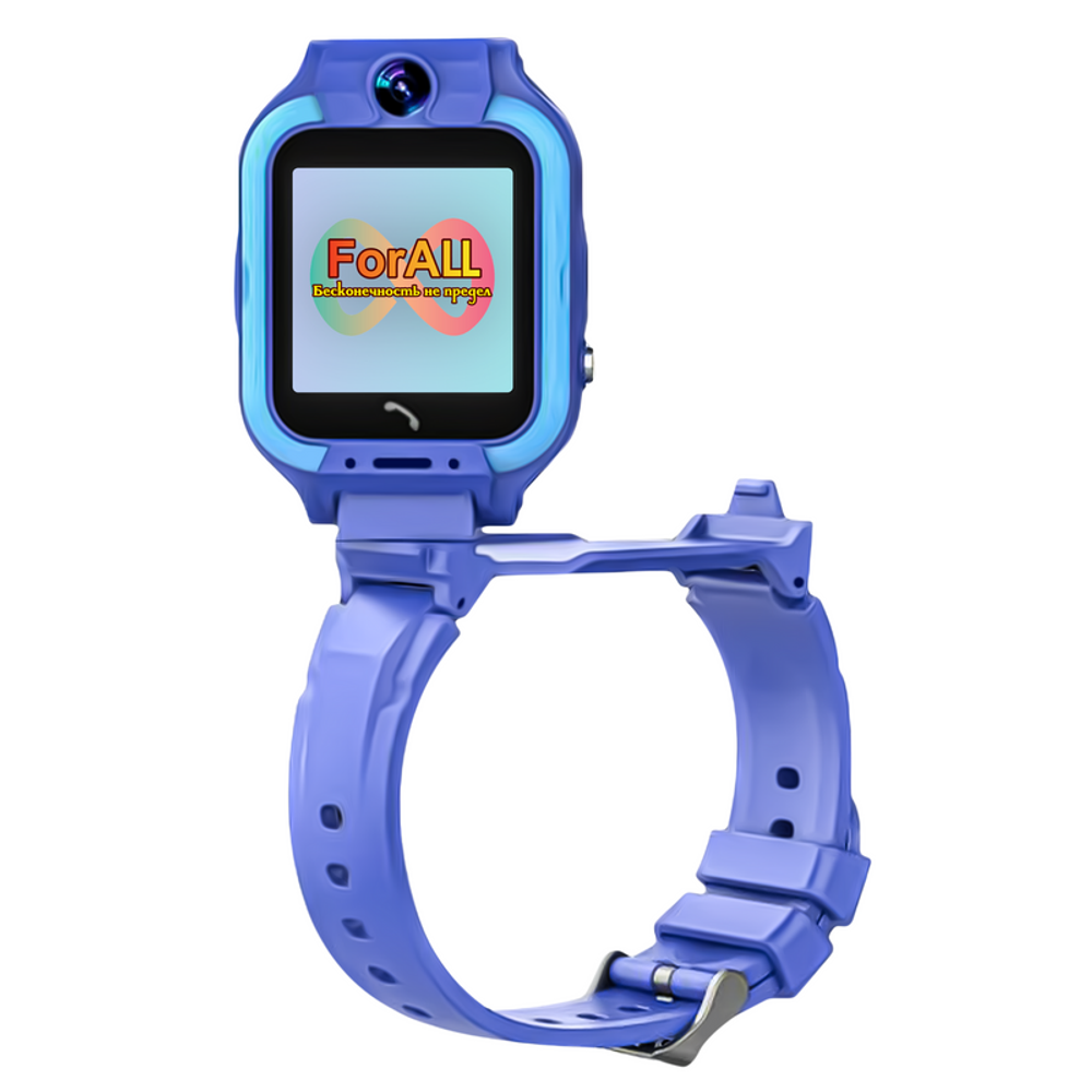 Детские смарт-часы ForAll Smart Kids Watch C7 синий