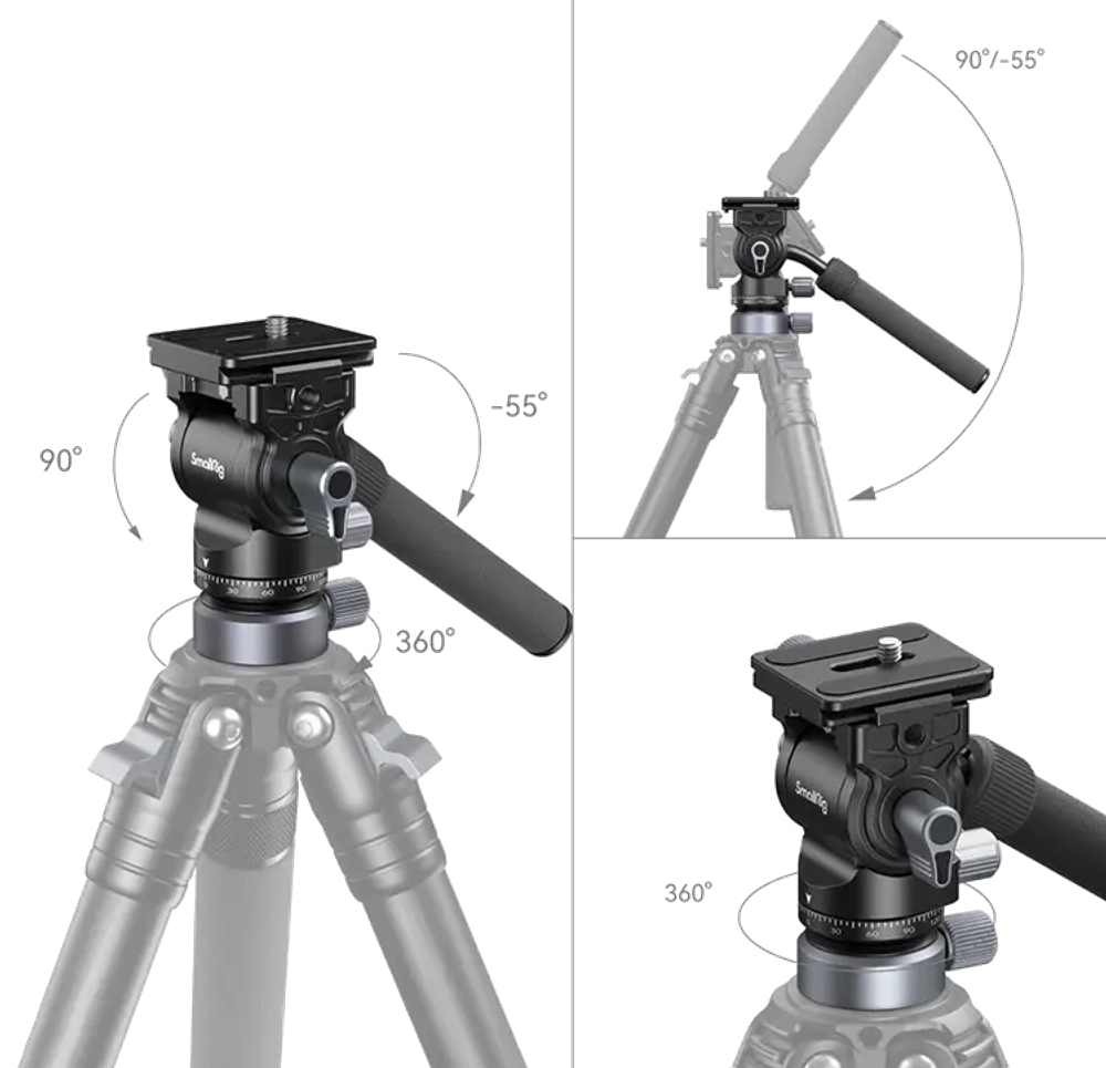 Штативная голова SmallRig CH20 with Leveling Base 4170