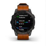 Спортивные титановые наручные часы Garmin Epix Gen 2 010-02582-30