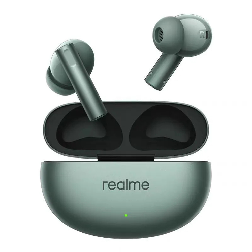 Беспроводные наушники Realme Buds Air 6 зелёные