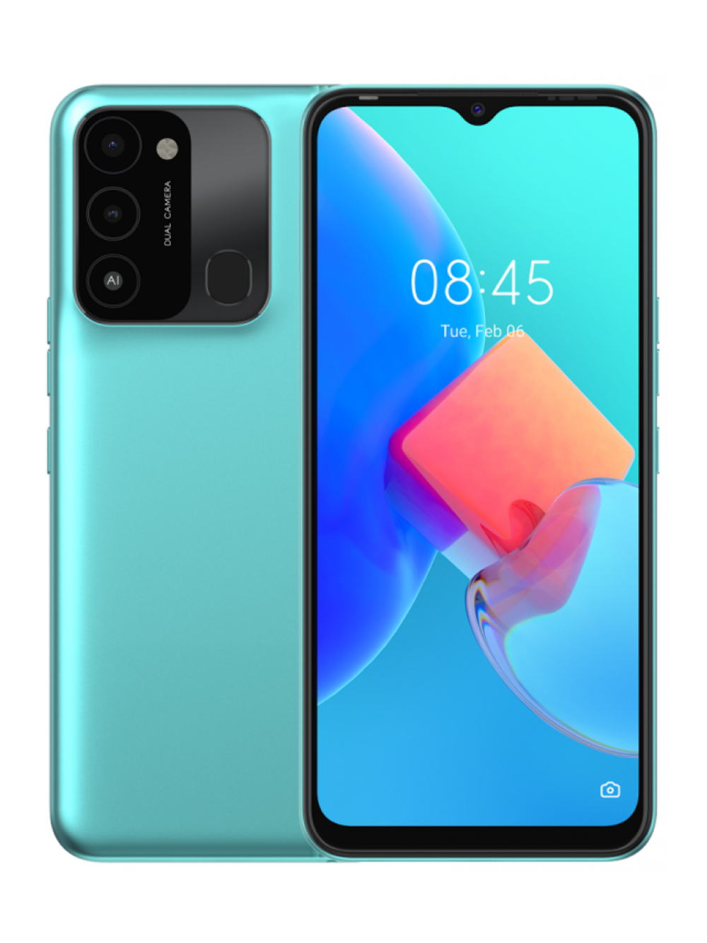 Смартфон Tecno Spark 8с 4/64GB Turquoise Cyan (TCN-KG5N.64.TUCY)