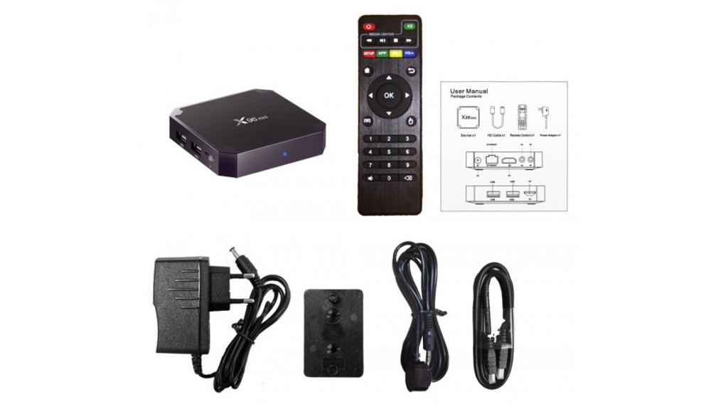 Smart-TV приставка X96 mini Black