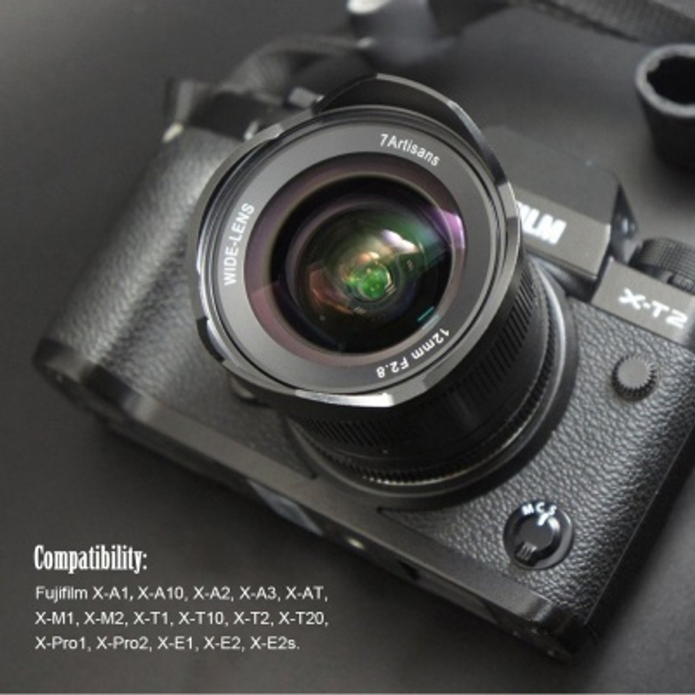 Объектив 7Artisans 12mm F2.8 Fuji (FX Mount)