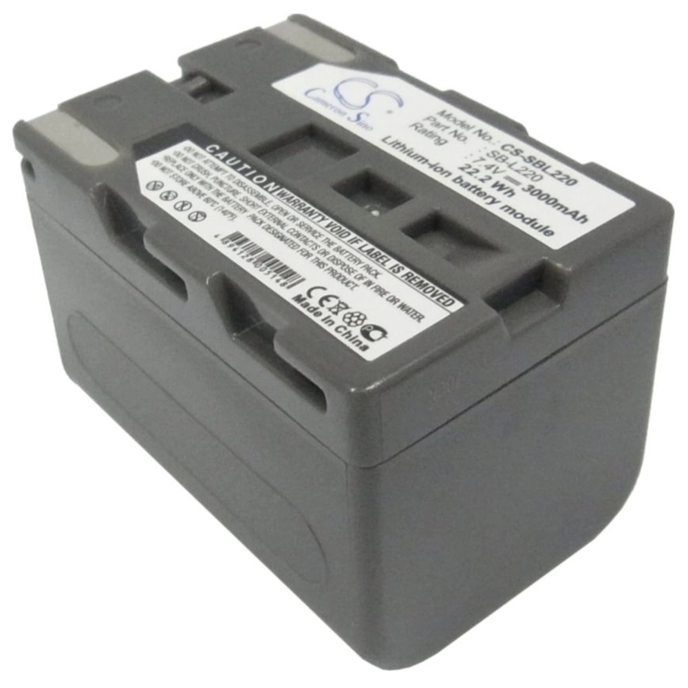 Аккумулятор CameronSino CS-SBL220 для Samsung SC-D, VM-A, B, C, VP-D (SB-L110, SB-L220)