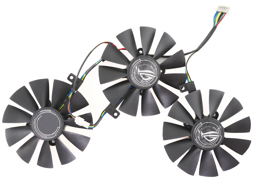 Кулер OEM для Asus Strix RX Vega 64, 56, ROG Strix RX 480, RX 580