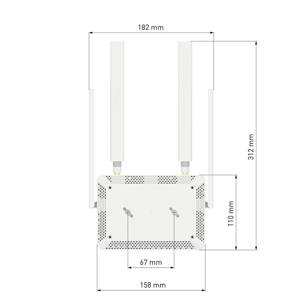 WiFi роутер Keenetic Runner 4G KN-2211