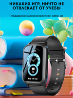 Детские смарт-часы Smart Baby Watch FA92 4G c GPS, кнопкой SOS и видеозвонком серебристый