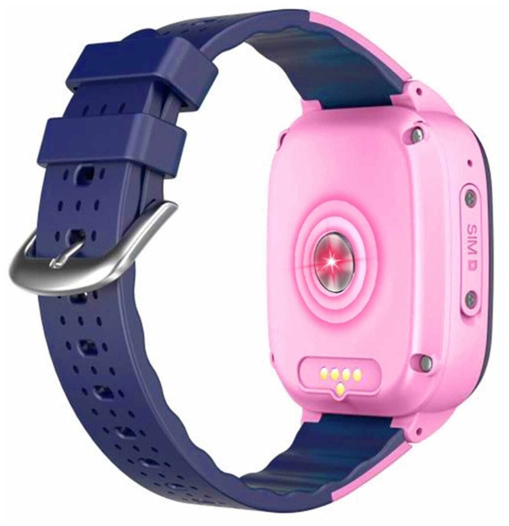 Детские смарт часы Smart Baby Watch LT25 4G розовый