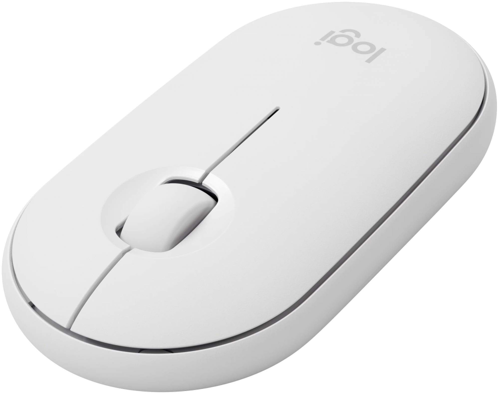 Беспроводная мышь Logitech Pebble M350 White (910-005716)