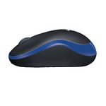 Беспроводная мышь Logitech M185 синий, черный (910-002632)