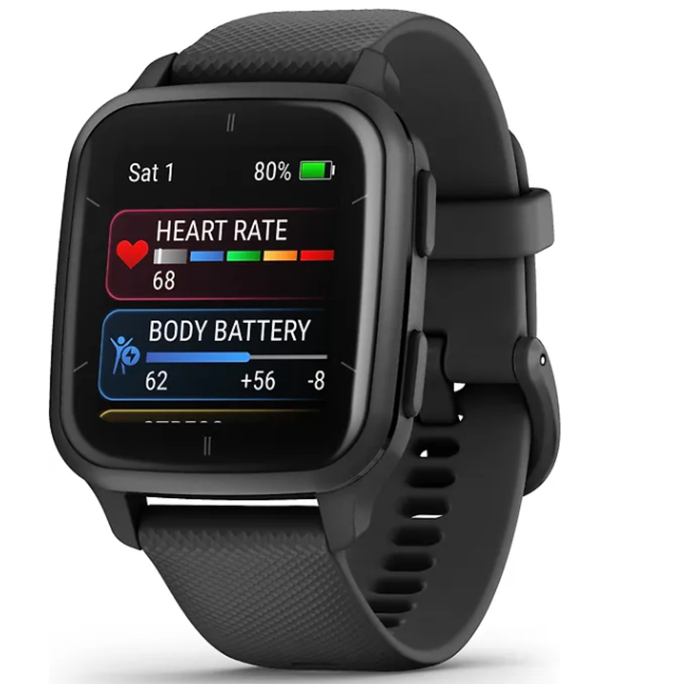 Смарт-часы Garmin Venu Sq 2 Music Edition серый (819946)