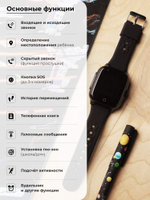 Смарт-часы Wonlex kt15 черный