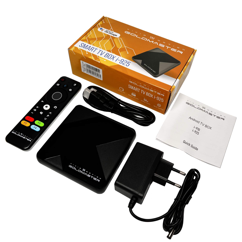 Смарт-приставка Gold Master GoldMaster GM I-925 4/32GB 4/32 черный