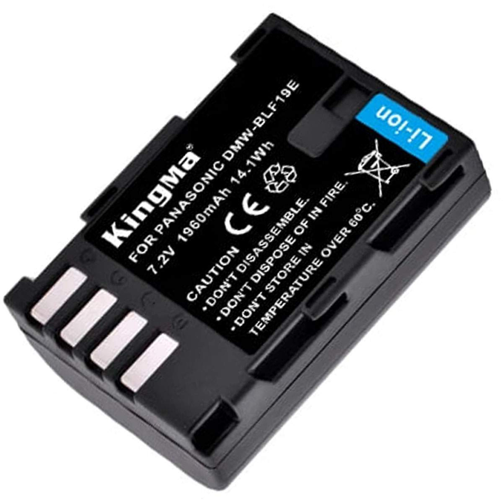 Аккумулятор Kingma DMW-BLF19E 1960 мА/ч для Panasoniс + бокс