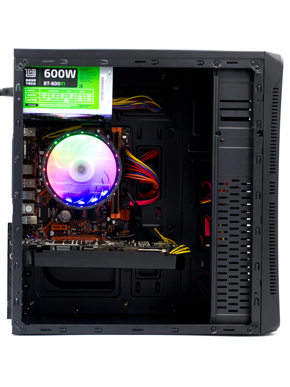 Системный блок D-Tora Intel Core i3, Radeon RX 580 8 GB, 8 GB RAM