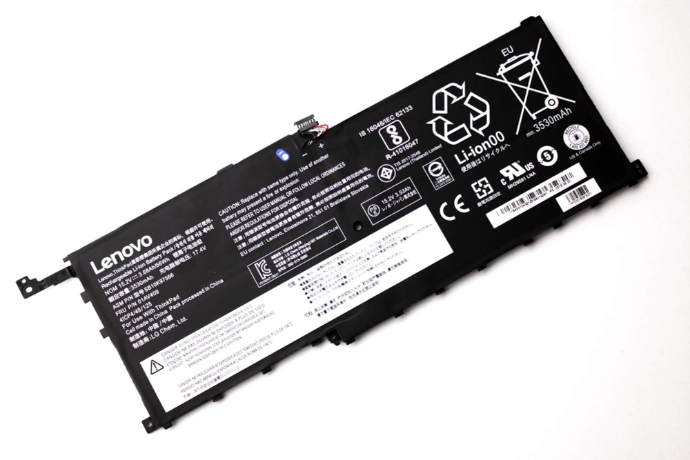 Аккумулятор для ноутбука Lenovo ThinkPad X1 Yoga (15.2V 3680mAh) ORG  01AV409