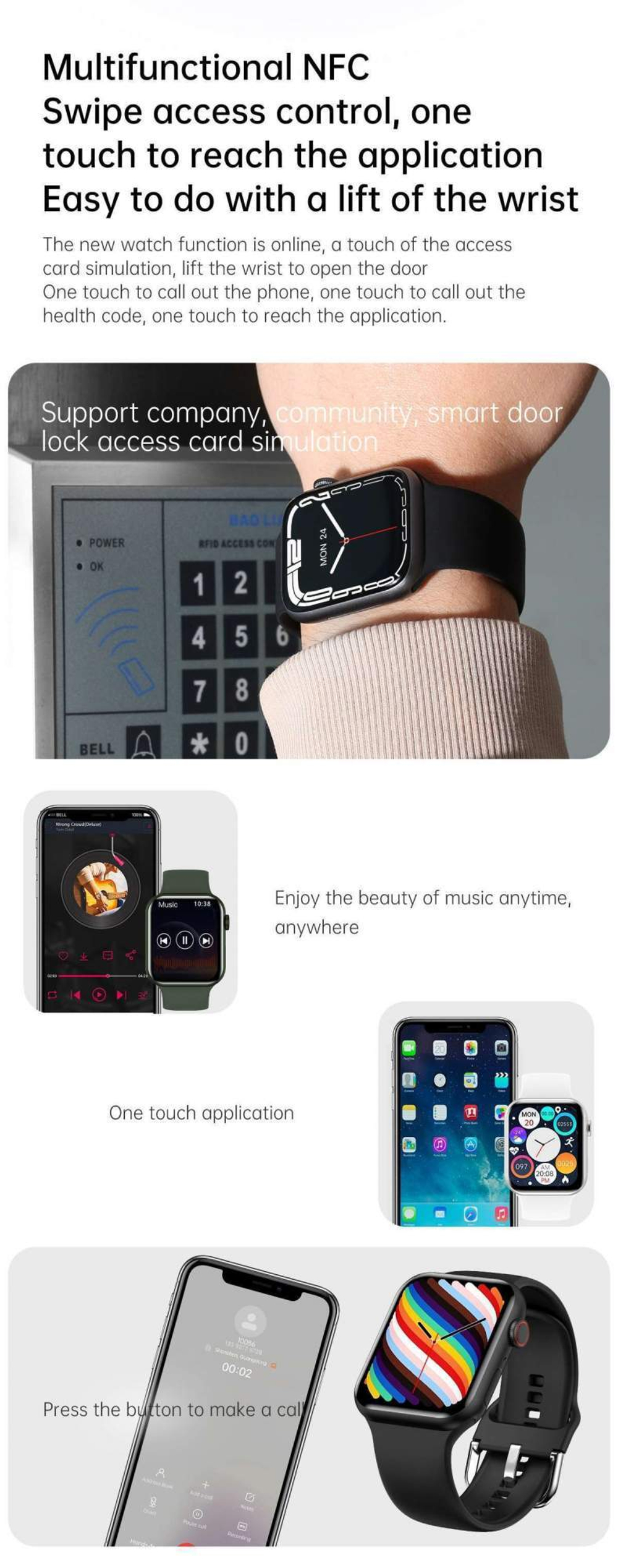 Cмарт-часы Smart Watch X7 Pro, 45mm, Grafit