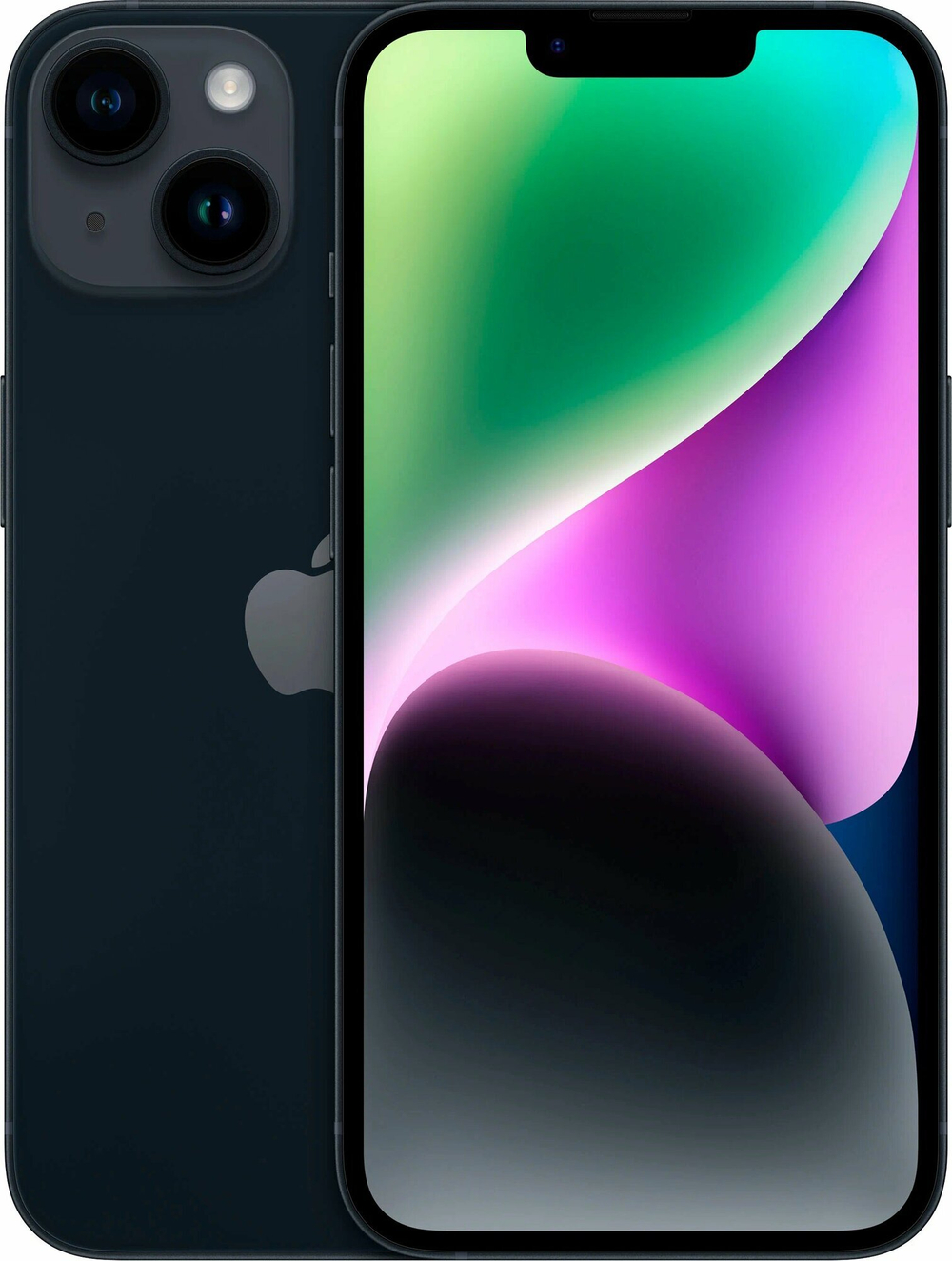 Смартфон Apple iPhone 14 256 GB Dual eSIM темная ночь