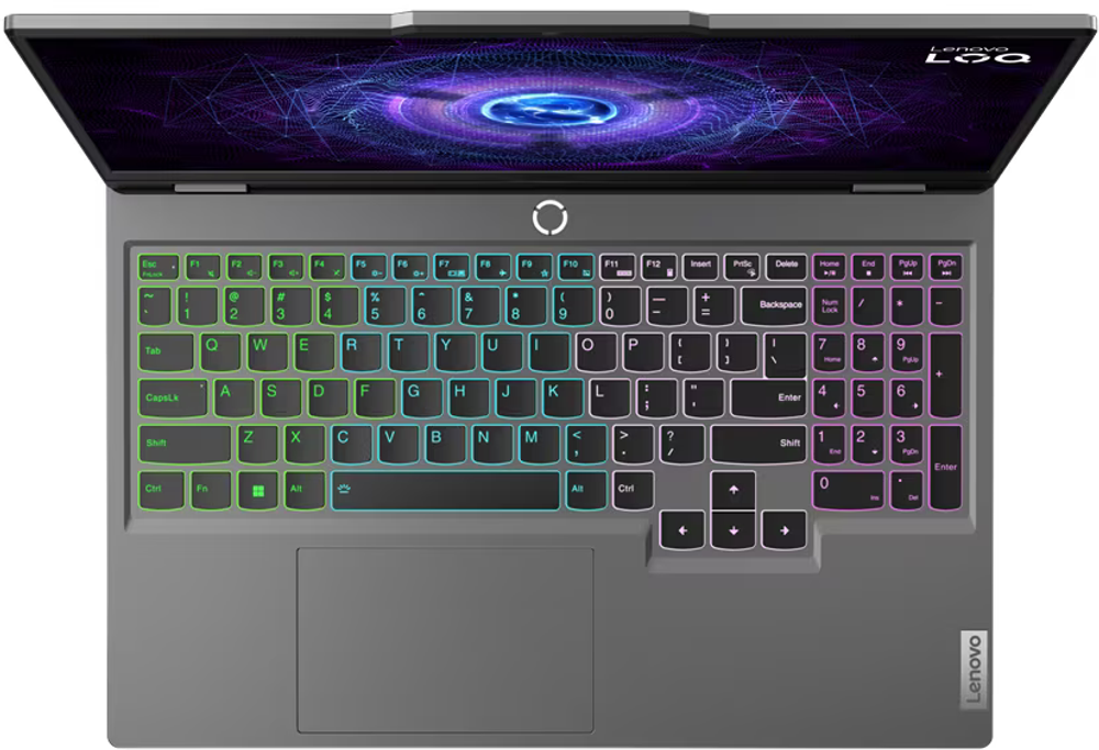 Ноутбук LENOVO LOQ 15IRX9 серый (83DV009SRK)