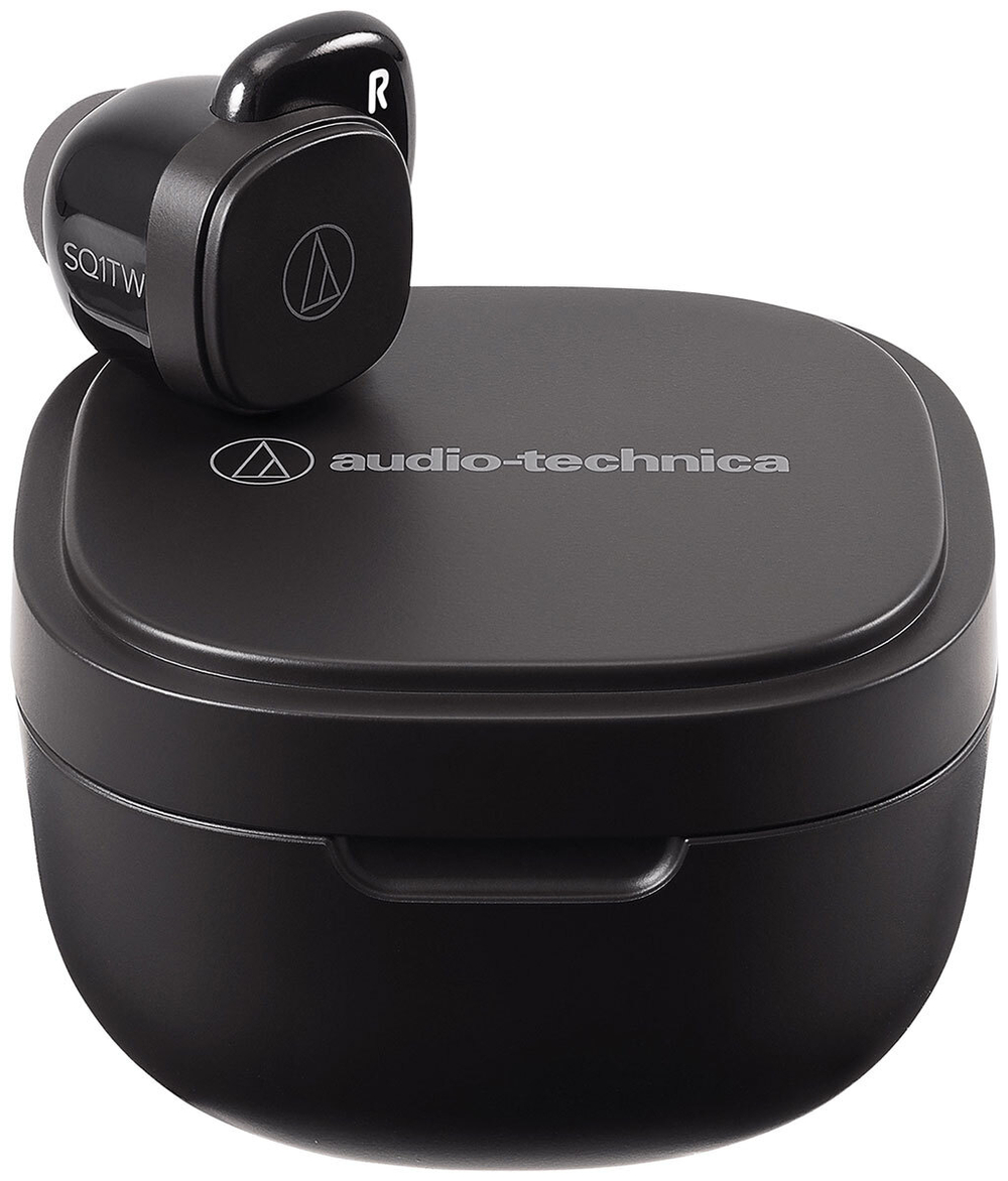 Беспроводные наушники Audio-Technica ATH-SQ1TW BK