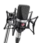 Комплект конденсаторных микрофонов Neumann TLM 102 Large-diaphragm Condenser Microphone with Stand and Cable - Matte Black