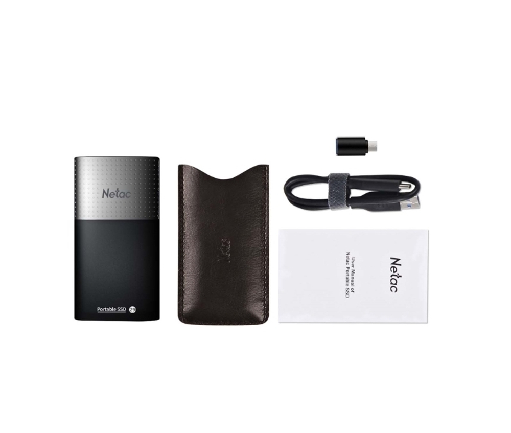 Внешний SSD диск Netac Z9 500ГБ (NT01Z9-500G-32BK)