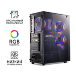 Компьютер игровой AZ-0110 (AMD Ryzen5 1600 6x3.2GHz, 16Gb DDR4, 512Gb SSD, RX580, Wi-Fi)
