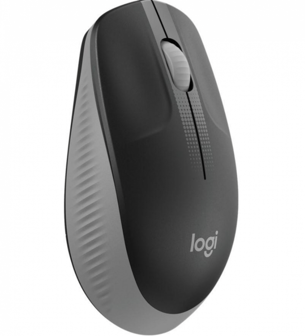 Беспроводная мышь Logitech M190 серый, черный (3215516)