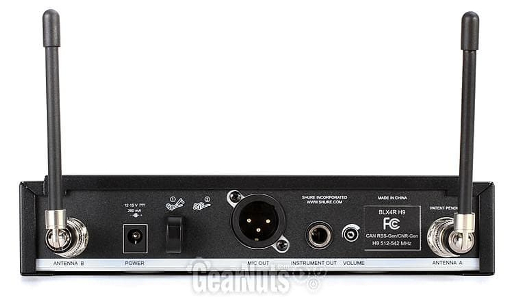 Микрофон Shure BLX24R / B58-H9