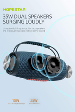 Портативная колонка Hopestar H53 Blue