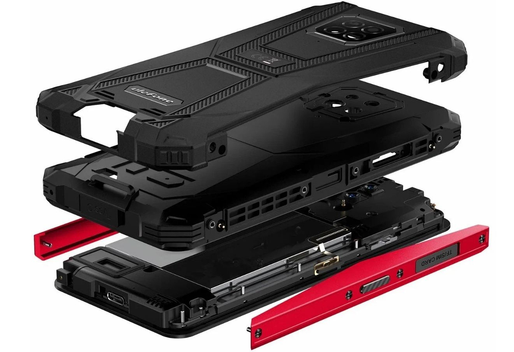Смартфон Ulefone Armor 8 Pro 8/128GB черно-красный (00000419517)