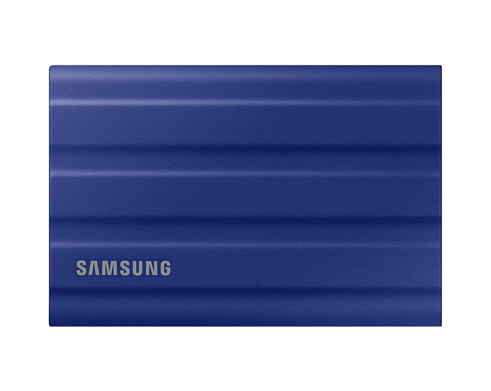 Внешний SSD диск Samsung T7 Shield 2 ТБ синий MU-PE2T0R/AM