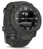 Наручные часы мужские GARMIN Instinct Crossover Solar черные