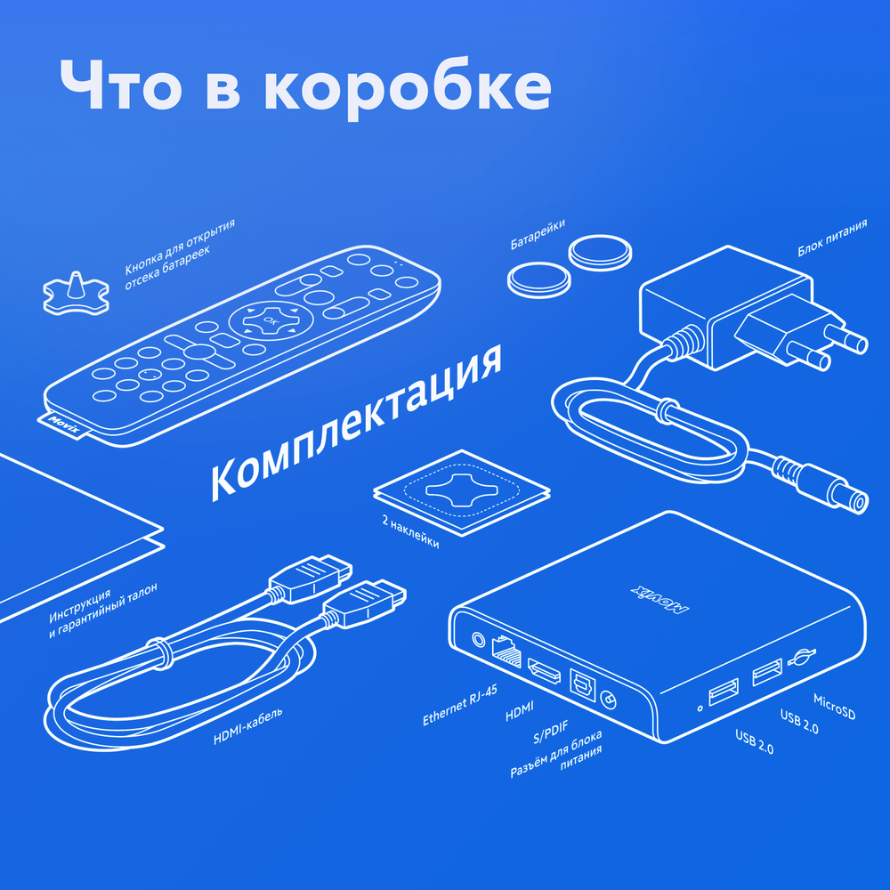 Медиаплеер Movix Pro 4/16 черный