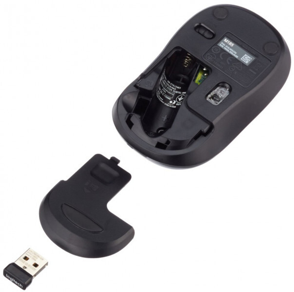 Беспроводная мышь Logitech M185 синий (910-002632)