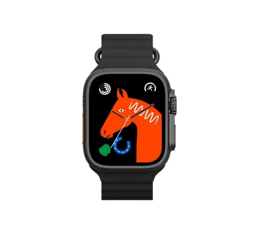 Смарт-часы Smart Watch Z77 ULTRA черный (2 ремешка)