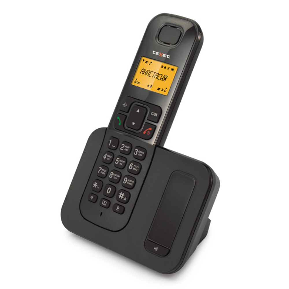 DECT телефон TeXet TX-D6605A черный