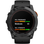 Умные часы Garmin Fenix 7X Sapphire Solar, 1.4&quot;, Wi-Fi, темно-серый