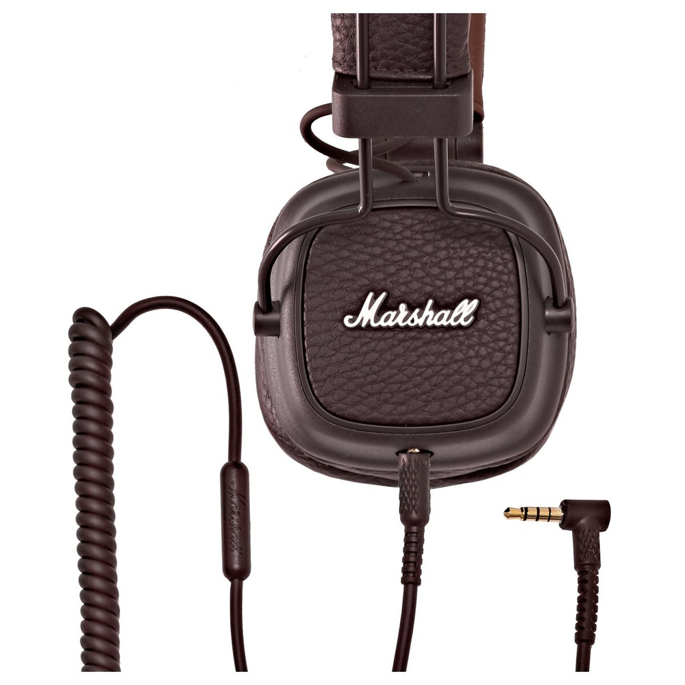 Беспроводные наушники накладные Marshall Major IV Brown