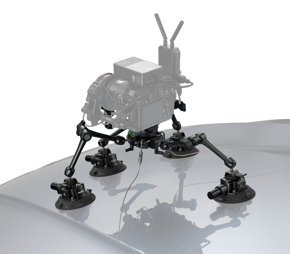 Комплект держателей SmallRig 3565 4-Arm Suction Cup Kit