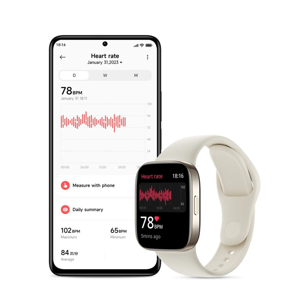 Смарт-часы Redmi Watch 3 белый (X44176)