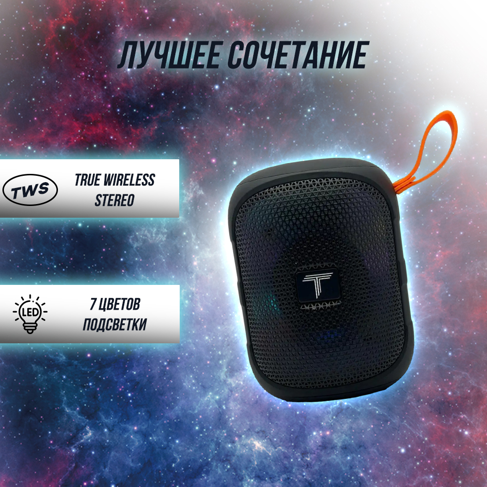 Портативная колонка Ten Space TS-S11 Black