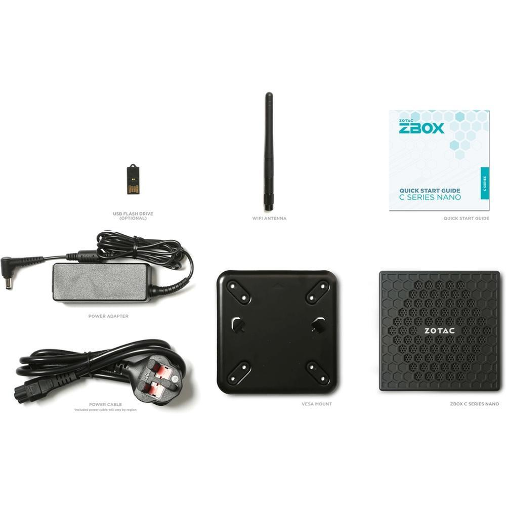 Неттоп Zotac Cl331 Black (ZBOX-CI331NANO-BE)