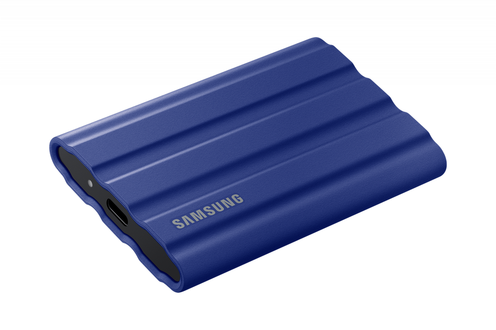 Внешний SSD диск Samsung T7 Shield 1 ТБ синий MU-PE1T0R/AM