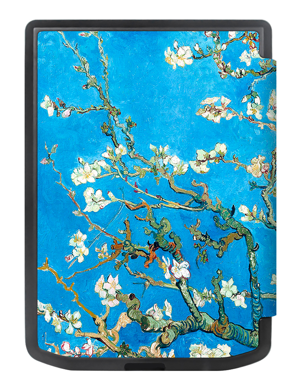 Электронная книга PocketBook 634 Verse Pro Azure с чехлом ReaderONE Sakura