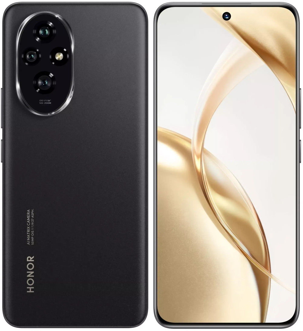 Смартфон Honor 200 /GB черный (5109BFKA)