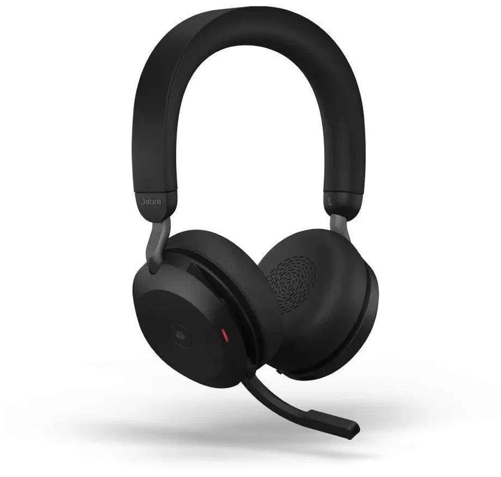 Беспроводные наушники Jabra Evolve 2 75 USB-A MS Stereo Black (Jabra Evolve 2 75 USB-A)