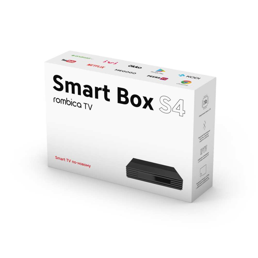 Смарт-приставка Rombica Smart Box S4 VPDS-07 2/8GB Black